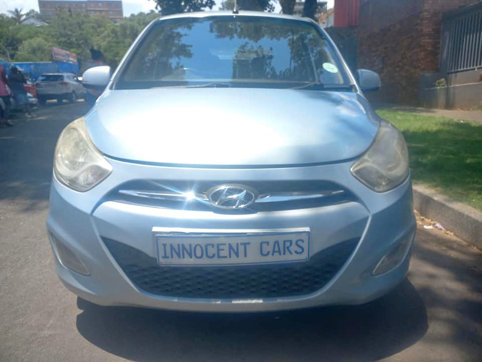 2011 HYUNDAI i10 1.2 PETROL, MANUAL, BLUE COLOR, MILEAGE 107000KMS