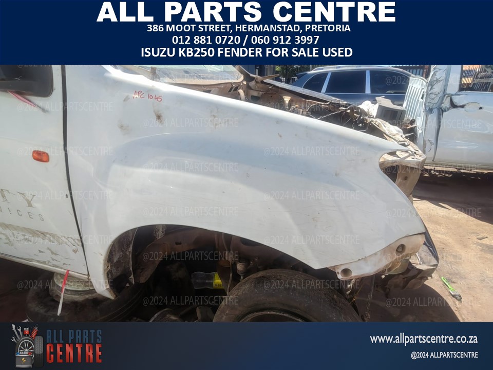 Isuzu KB250 fenders for sale used Isuzu KB250 fenders for sale used
