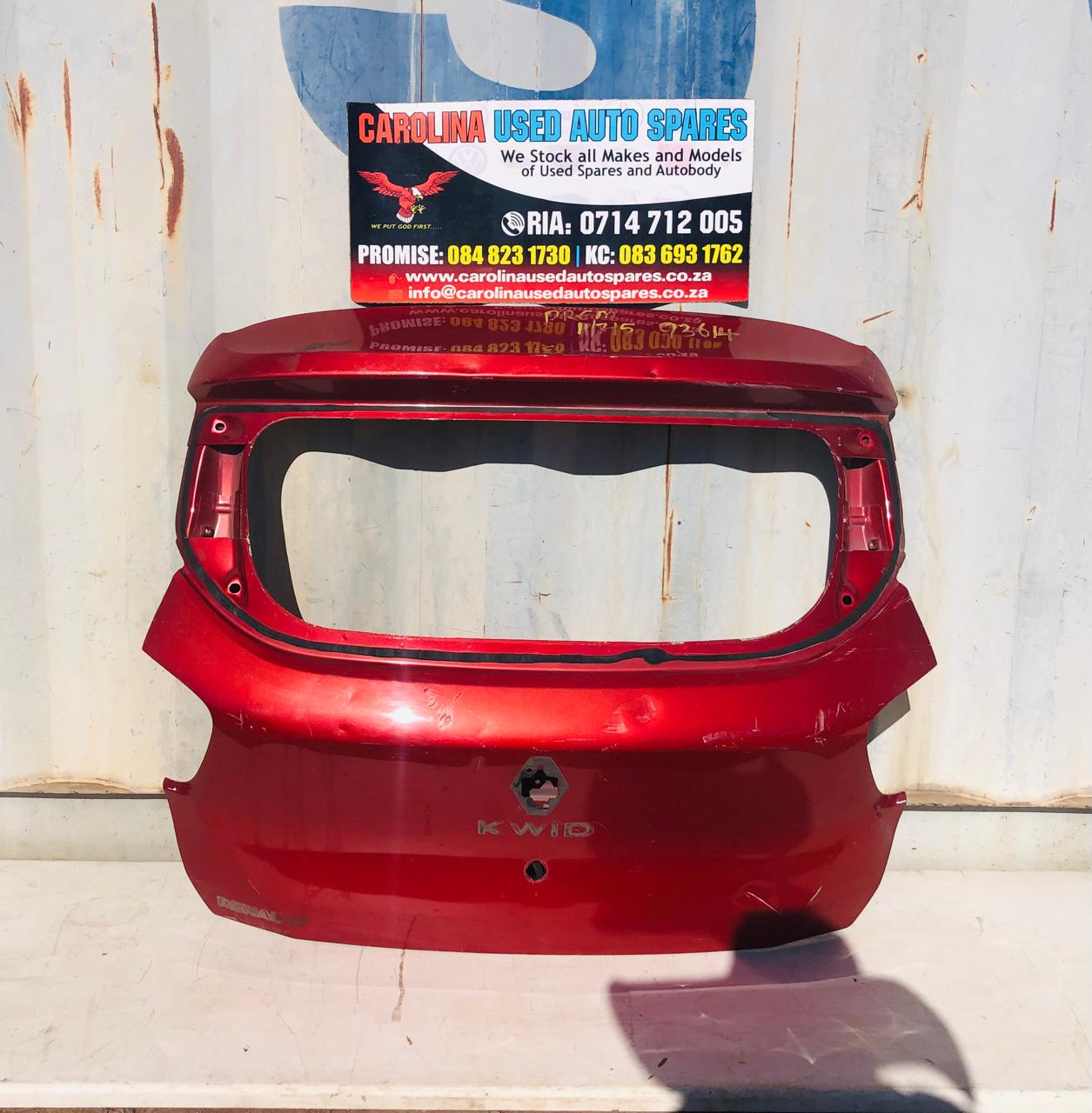Renault Kwid tailgate (2016) - Private Seller Renault Kwid tailgate (2016) - Private Seller