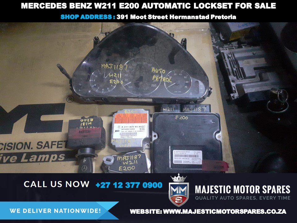 Mercedes Benz E200 W211 cluster speedometer electronic control unit set for sale - Private Seller Mercedes Benz E200 W211 cluster speedometer electronic control unit set for sale - Private Seller