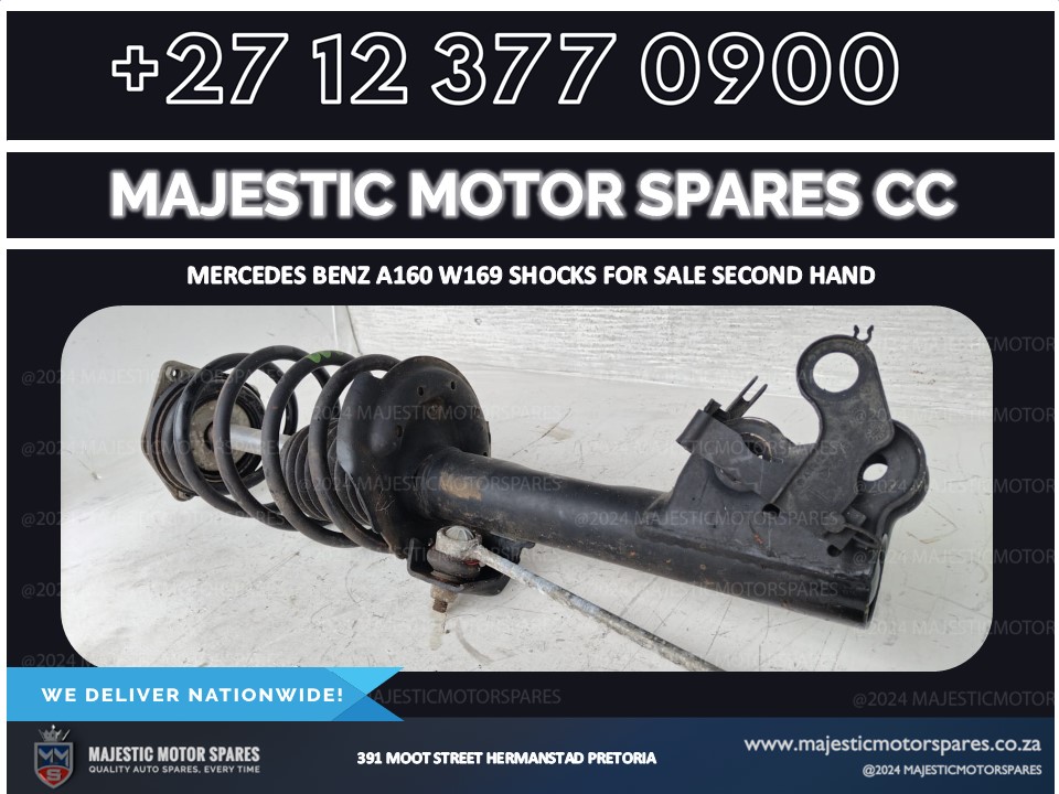 Mercedes benz a160 w169 shocks for sale second hand - Private Seller