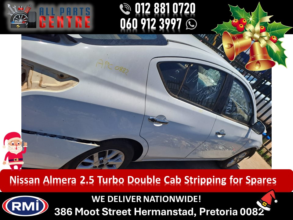 Nissan Almera 2.5 turbo double cab stripping for spares