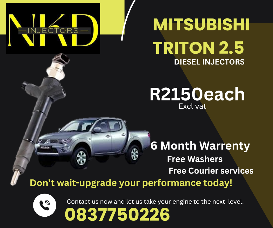 MITSUBISHI TRITON 2.5 DIESEL INJECTORS FOR SALE - Private Seller MITSUBISHI TRITON 2.5 DIESEL INJECTORS FOR SALE - Private Seller