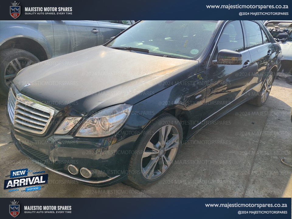 2010 Mercedes E200 CGI W212 Preface – Stripping for Spares