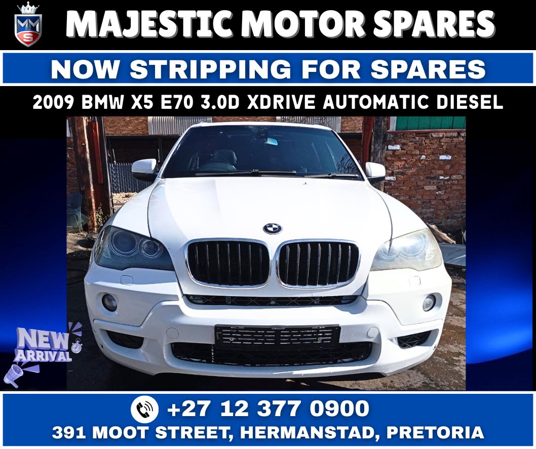 2009 BMW X5 E70 3.0D XDrive Auto Diesel (M57N2 Engine) – Stripping for Spares - Private Seller 2009 BMW X5 E70 3.0D XDrive Auto Diesel (M57N2 Engine) – Stripping for Spares - Private Seller