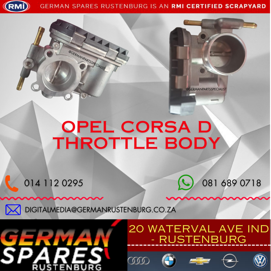 Opel Corsa D Throttle Body For Sale. - Private Seller Opel Corsa D Throttle Body For Sale. - Private Seller