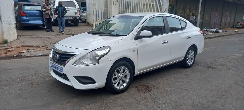 2018 NISSAN ALMERA 1.5 ENGINE..  MANUAL TRANMISSION.. PETROL.. WHITE COLOUR.