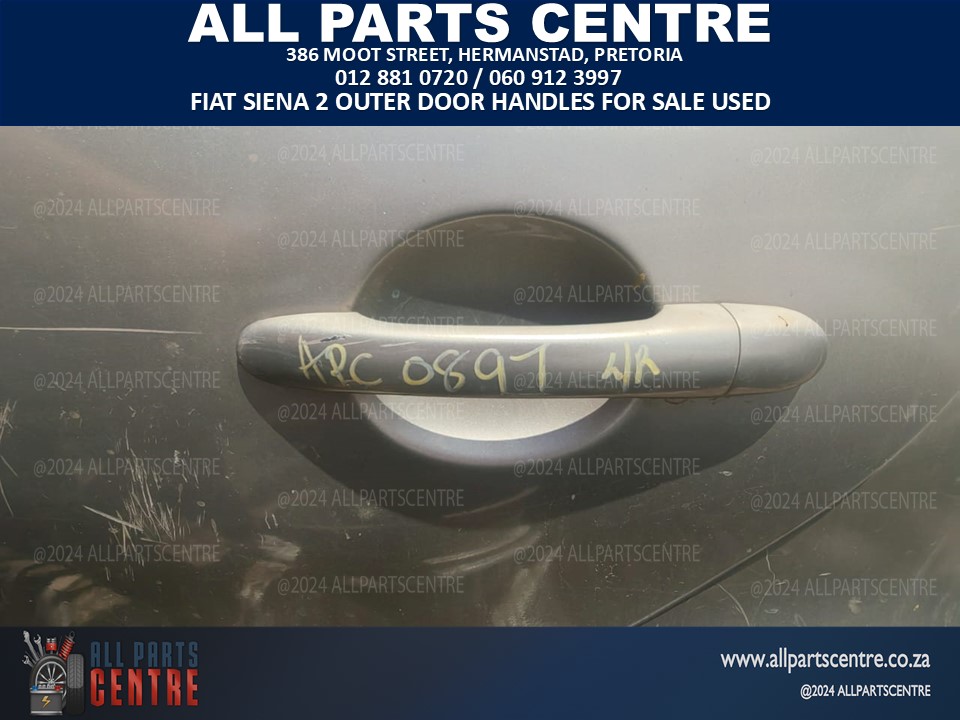 2005 Fiat Siena 2 outer door handles for sale