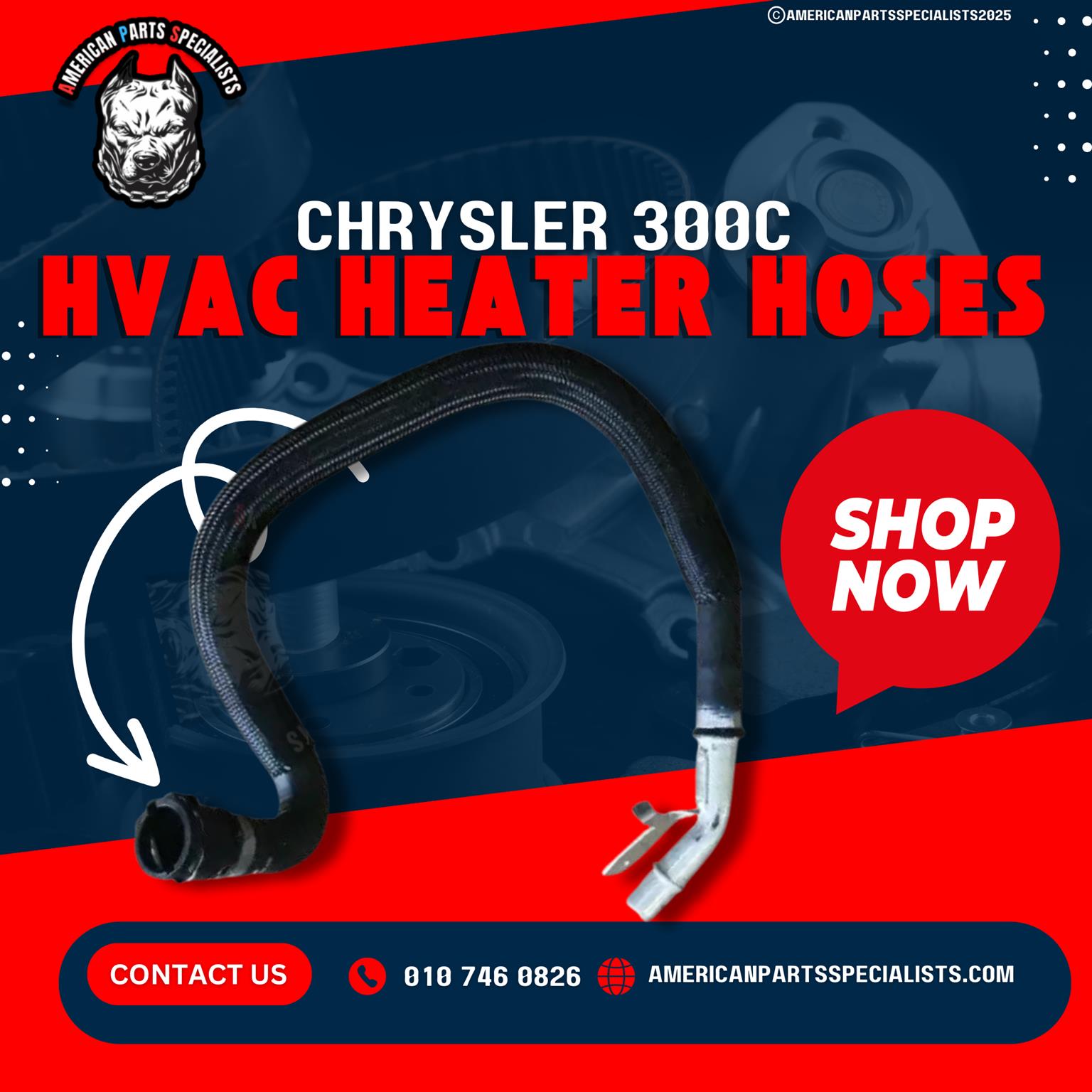 Dodge Heater Hoses For Sale In Benoni - Private Seller Dodge Heater Hoses For Sale In Benoni - Private Seller
