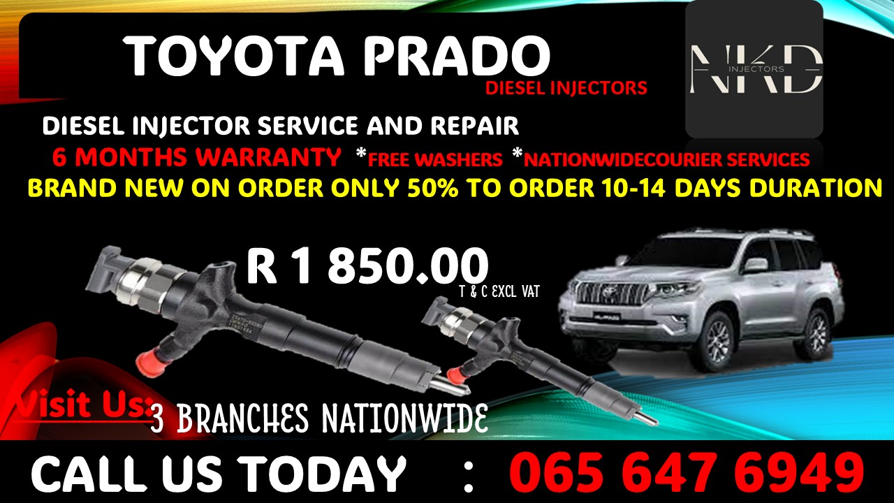 Toyota Prado Diesel Injectors - Private Seller Toyota Prado Diesel Injectors - Private Seller