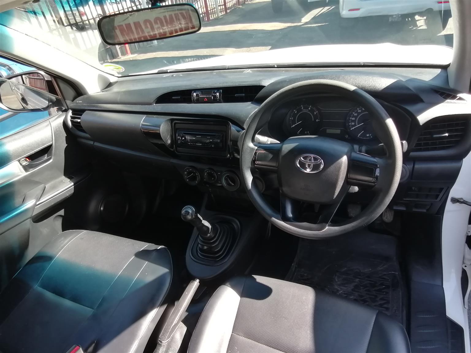 2018 Toyota Hilux 2.4 GD6 Single cab