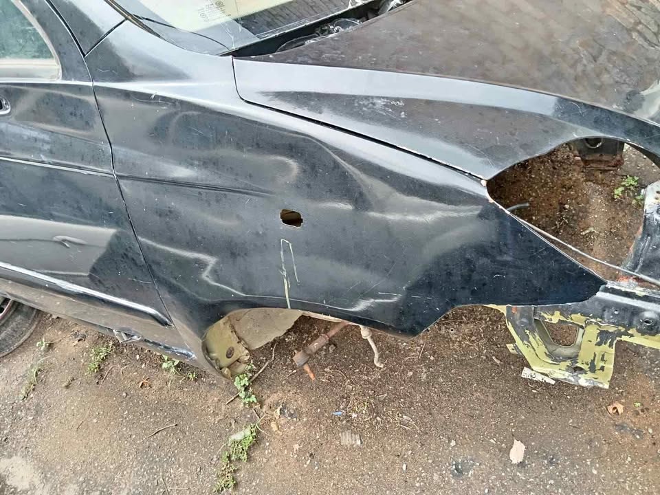 Chevrolet spark lite 2007 right hand side fender