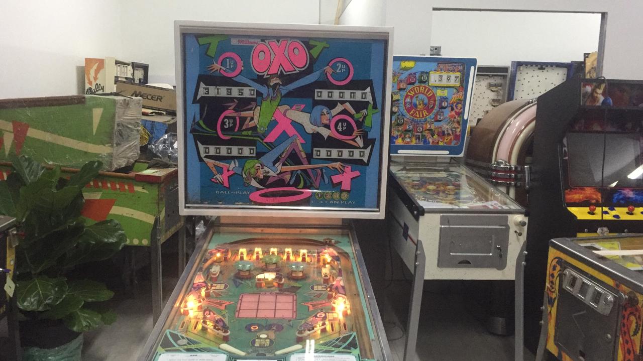 Vintage OXO Pinball Machine by Williams