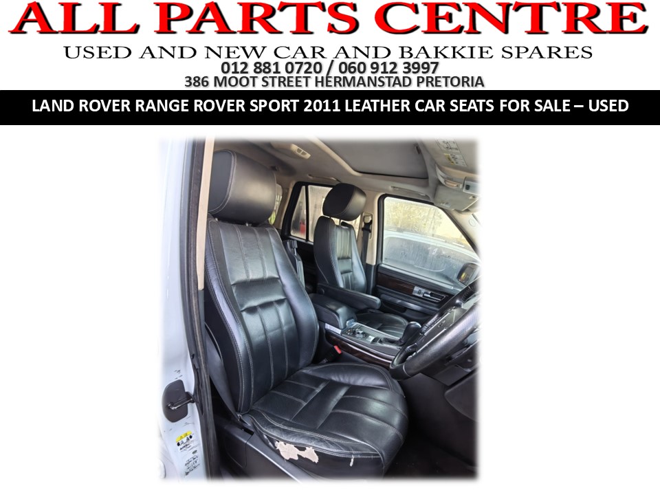 For Sale: Range Rover Sport 2011 Leather Car Seats