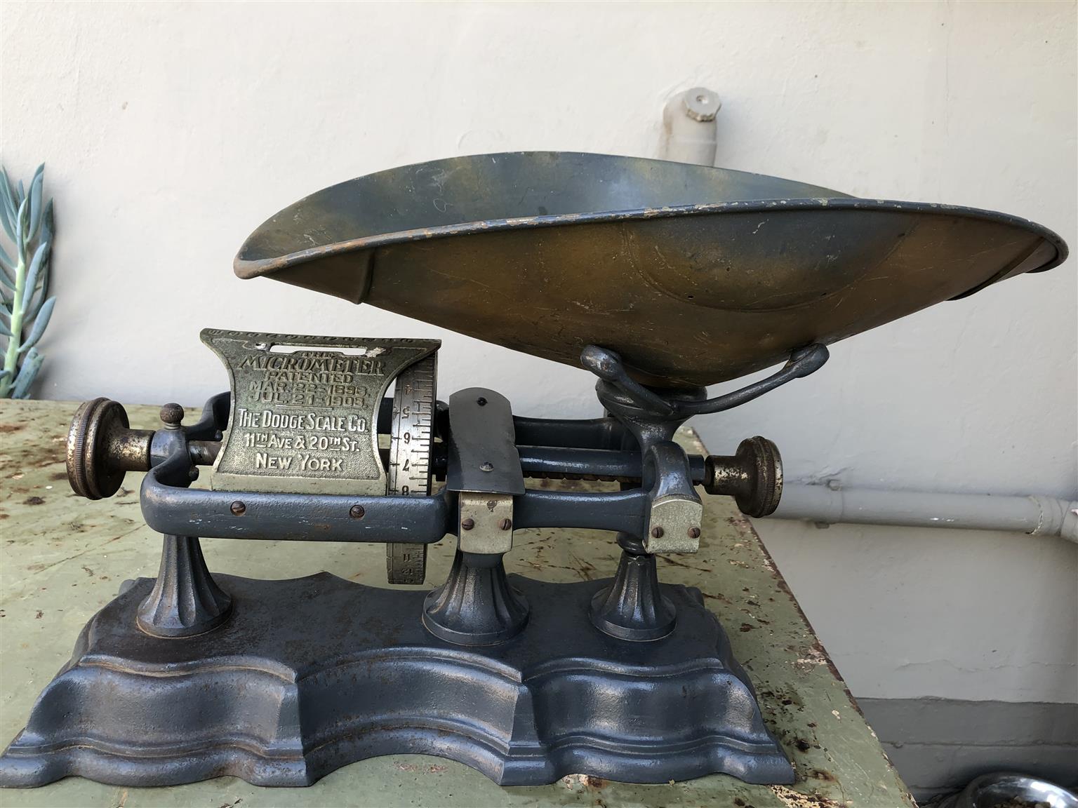 Antique Micrometer Scale
