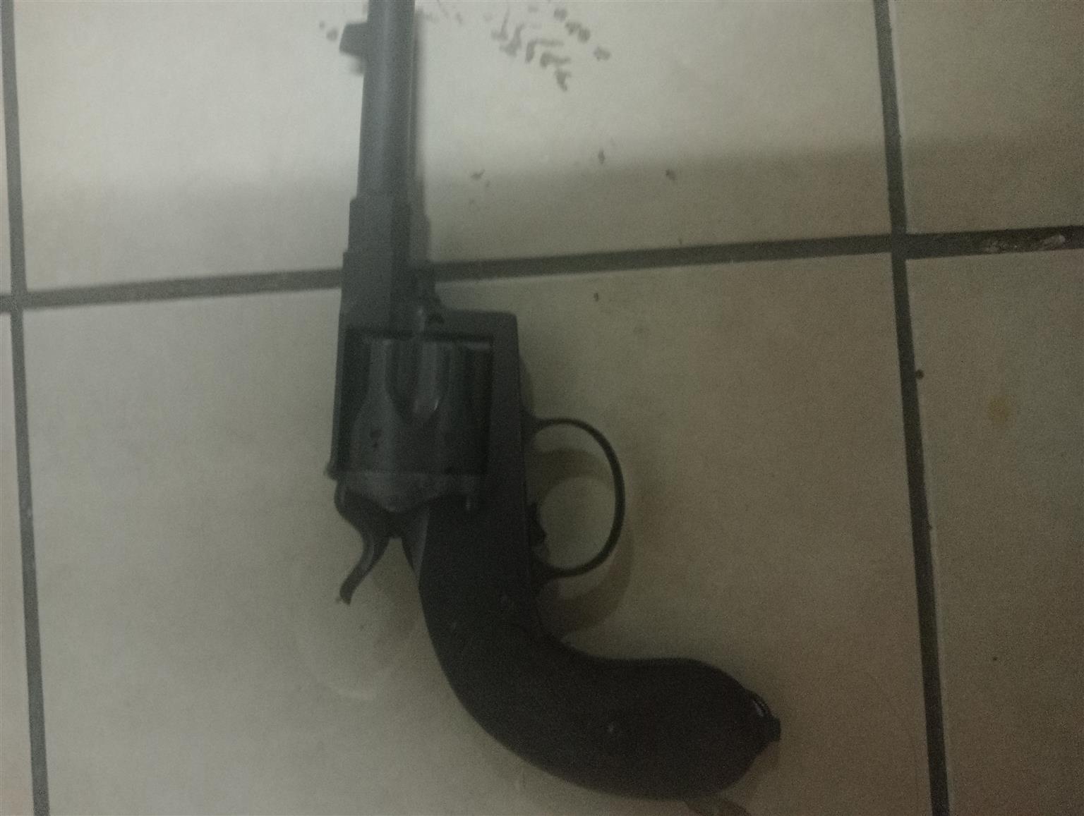 Deactivated Antique Reichsrevolver