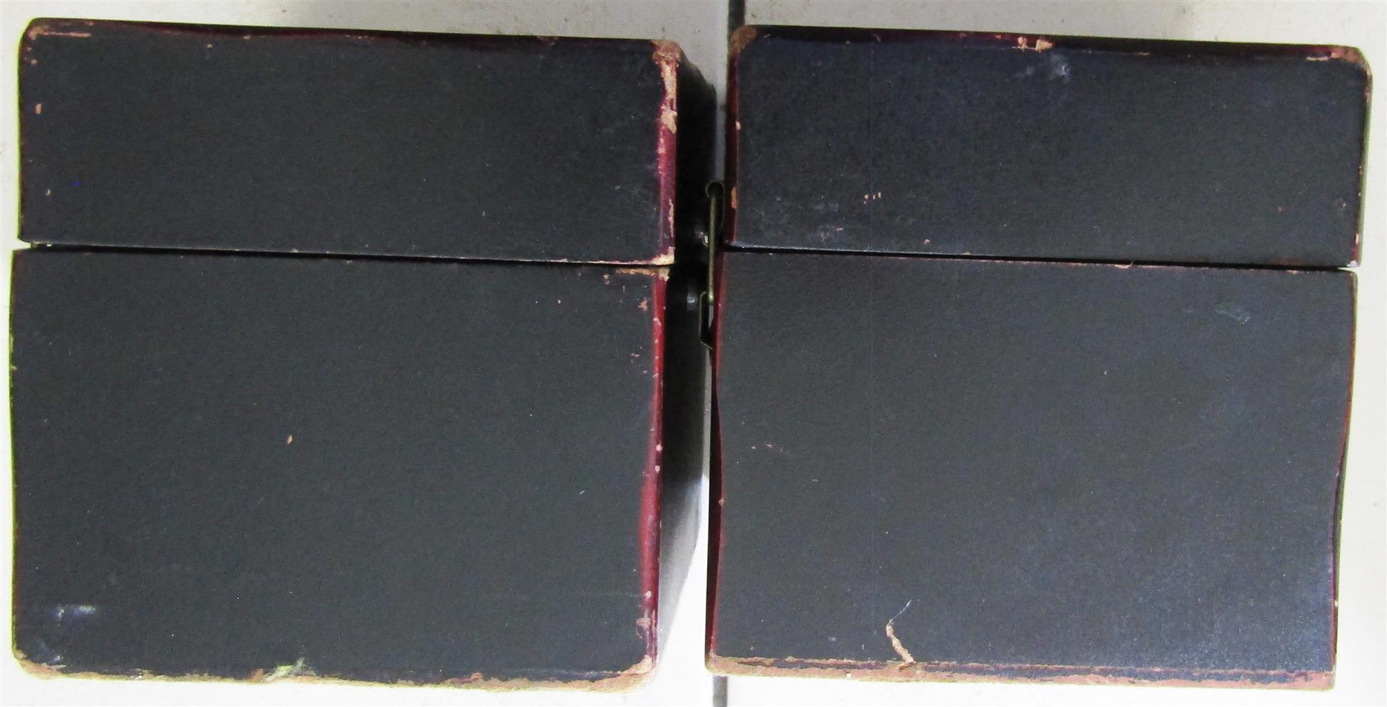 Wooden Chest 12cm x 12cm x 12cm - 2 pieces
