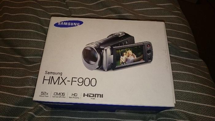 Samsung HMX-F900 Camcorder and Camera.