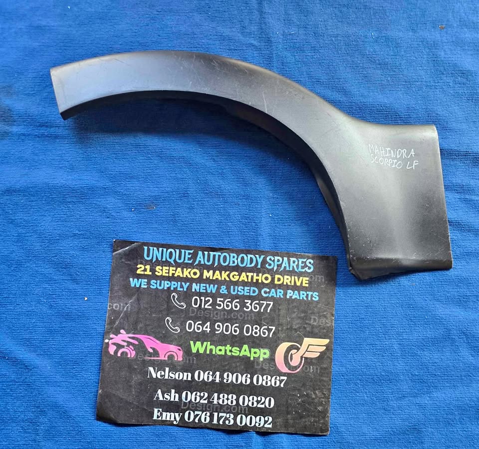 Mahindra Scorpio Left Front Fender Arch Mahindra Scorpio Left Front Fender Arch