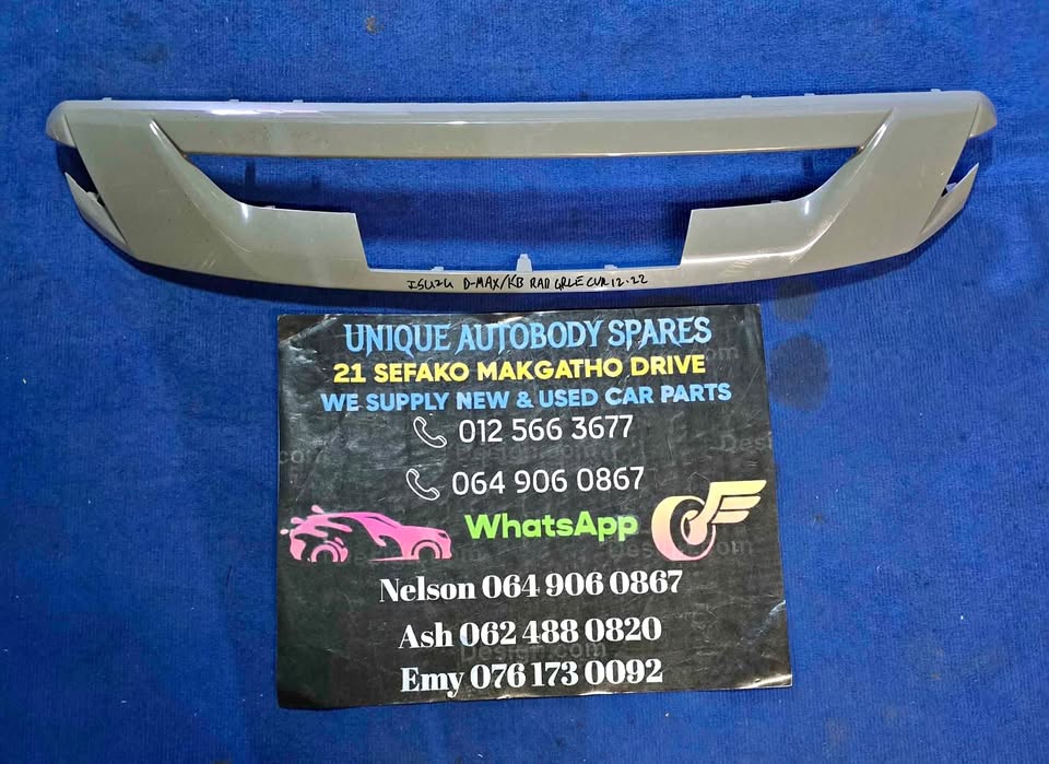 Isuzu D-Max / KB Main Front Grill Cover - Private Seller Isuzu D-Max / KB Main Front Grill Cover - Private Seller