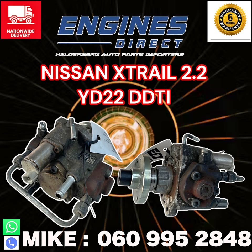 Import low mileage Nissan Xtrail 2.2 Diesel Pump