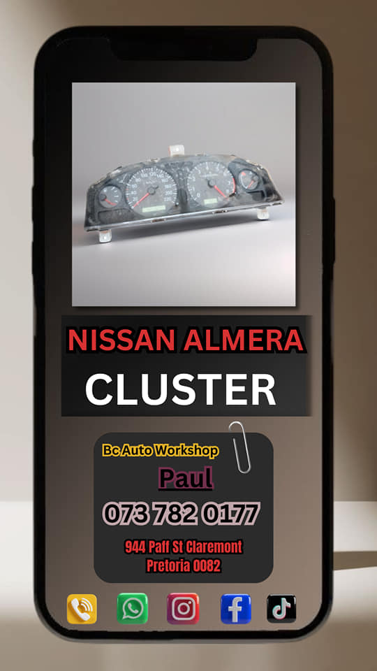 Nissan almera cluster Call or WhatsApp me - Private Seller Nissan almera cluster Call or WhatsApp me - Private Seller
