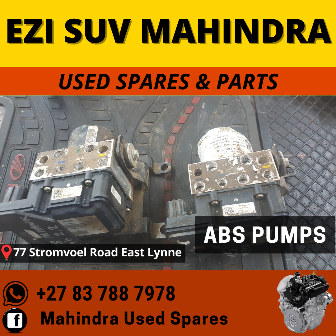 Mahindra Used ABS Pumps EZI SUV Mahindra Used ABS Pumps EZI SUV