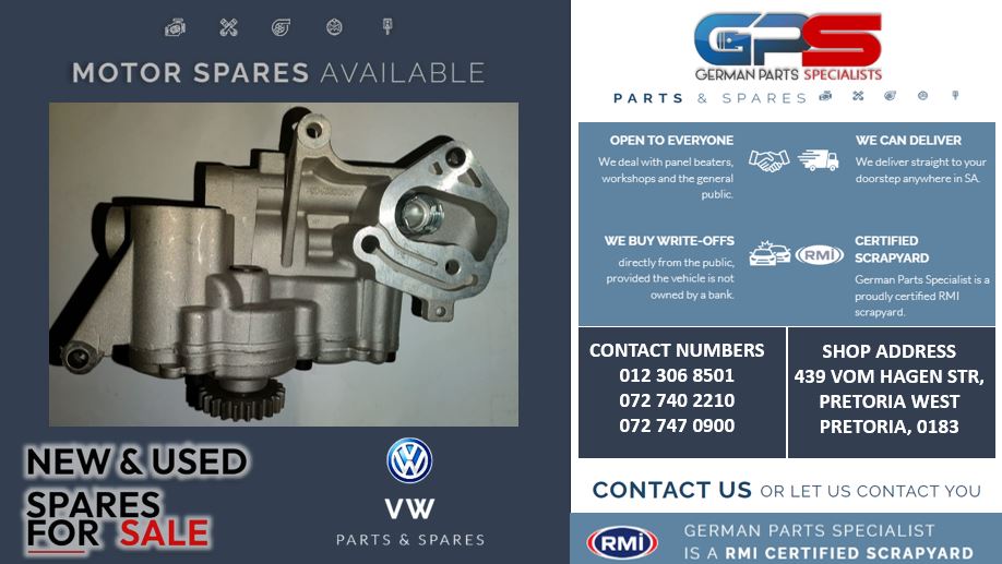 VW Golf 6 GTI NEW oil pumps for sale - Private Seller VW Golf 6 GTI NEW oil pumps for sale - Private Seller