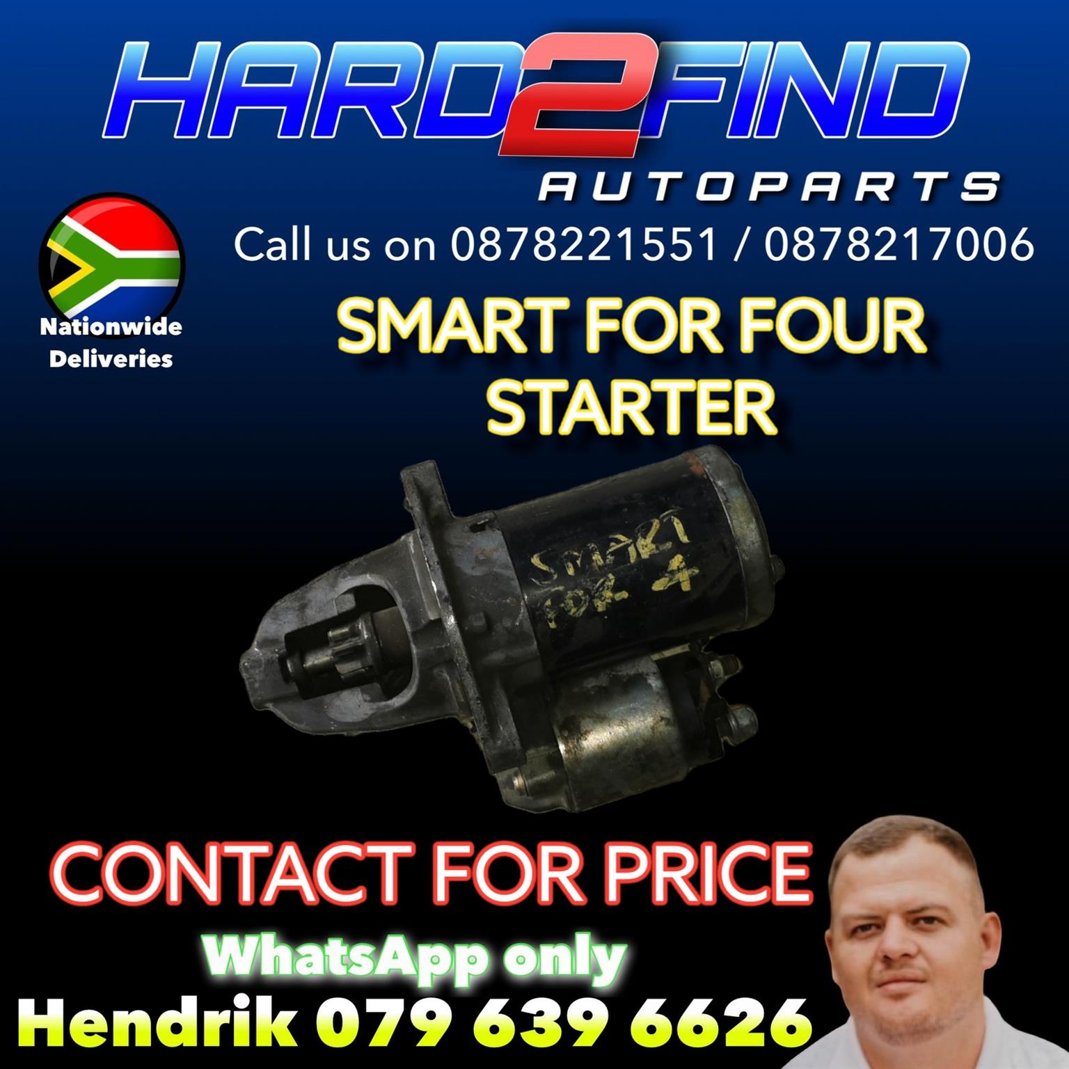 SMART FOR FOUR STARTER - Private Seller SMART FOR FOUR STARTER - Private Seller