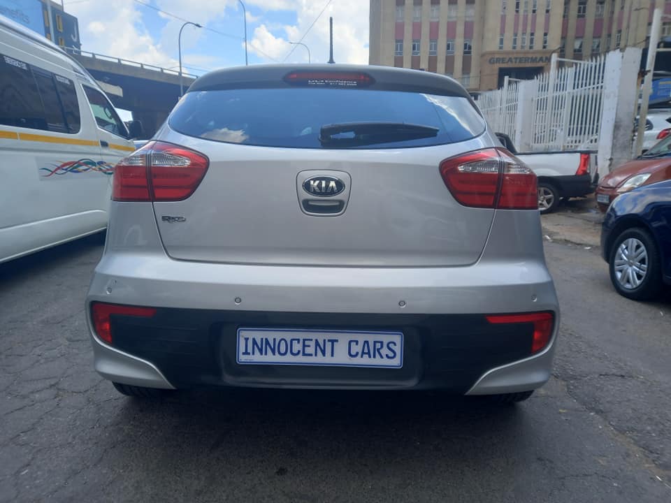 2017 KIA RIO 1.4 TEC, PETROL, MANUAL TRANSMISSION, SILVER COLOUR, 90000KM