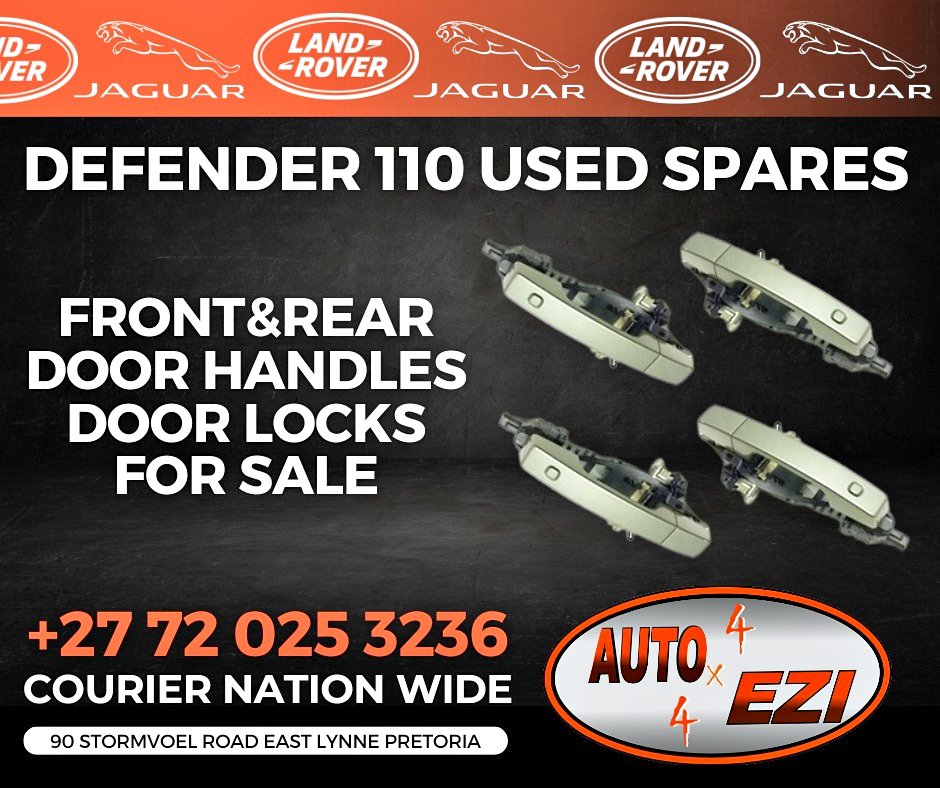 Land Rover Defender 110 2023 Used Door Handles & Door locks For Sale - Private Seller Land Rover Defender 110 2023 Used Door Handles & Door locks For Sale - Private Seller