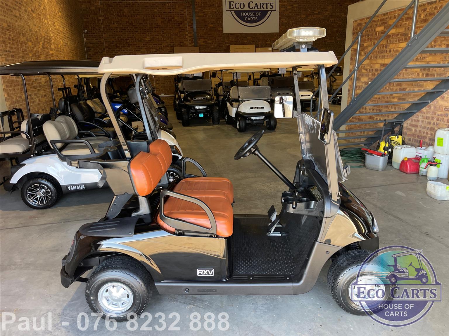 EZGO RXV GOLF CART FOR SALE - SECURITY GOLF CART - Private Seller