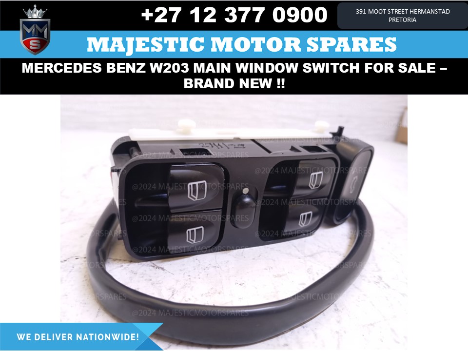 Mercedes w203 main window switch for Sale New - Private Seller