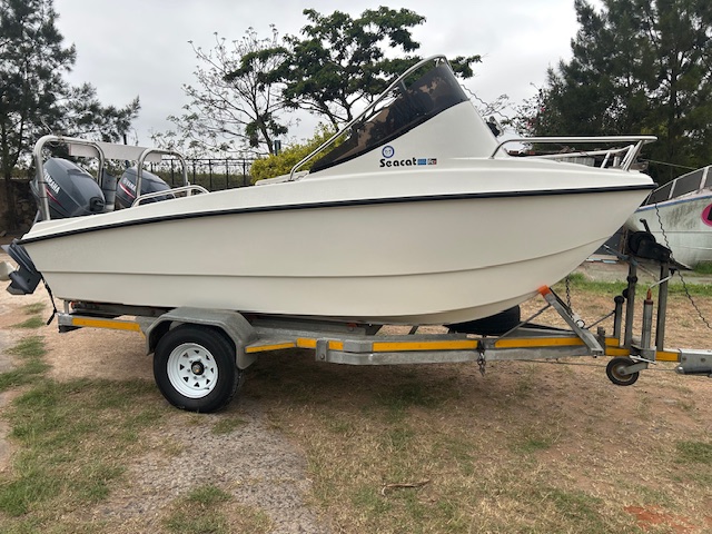 Seacat 465 FC with 2 x Yamaha 40hp Motors - Private Seller