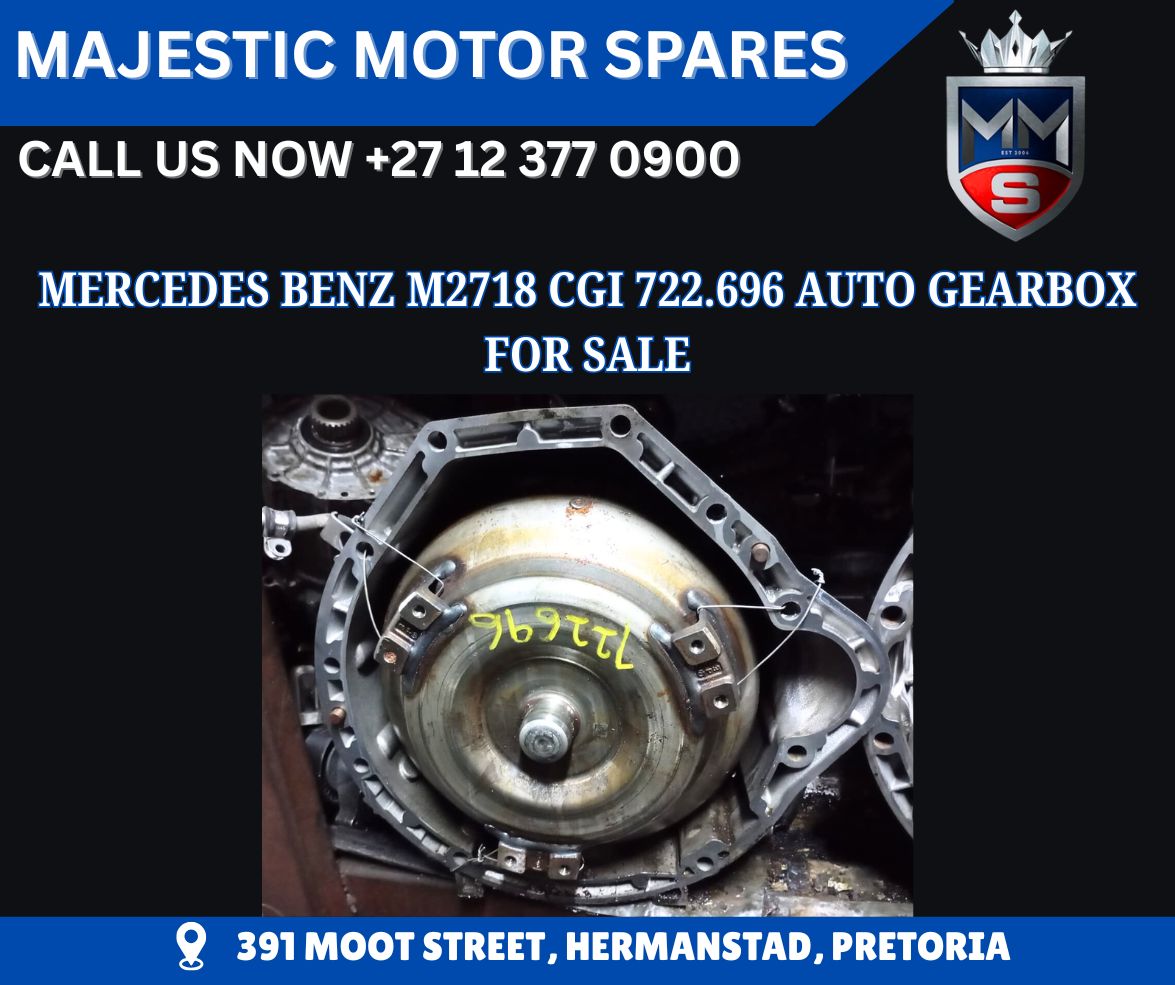 Mercedes-Benz M2718 CGI 722.696 Automatic Gearbox for Sale - Private Seller Mercedes-Benz M2718 CGI 722.696 Automatic Gearbox for Sale - Private Seller