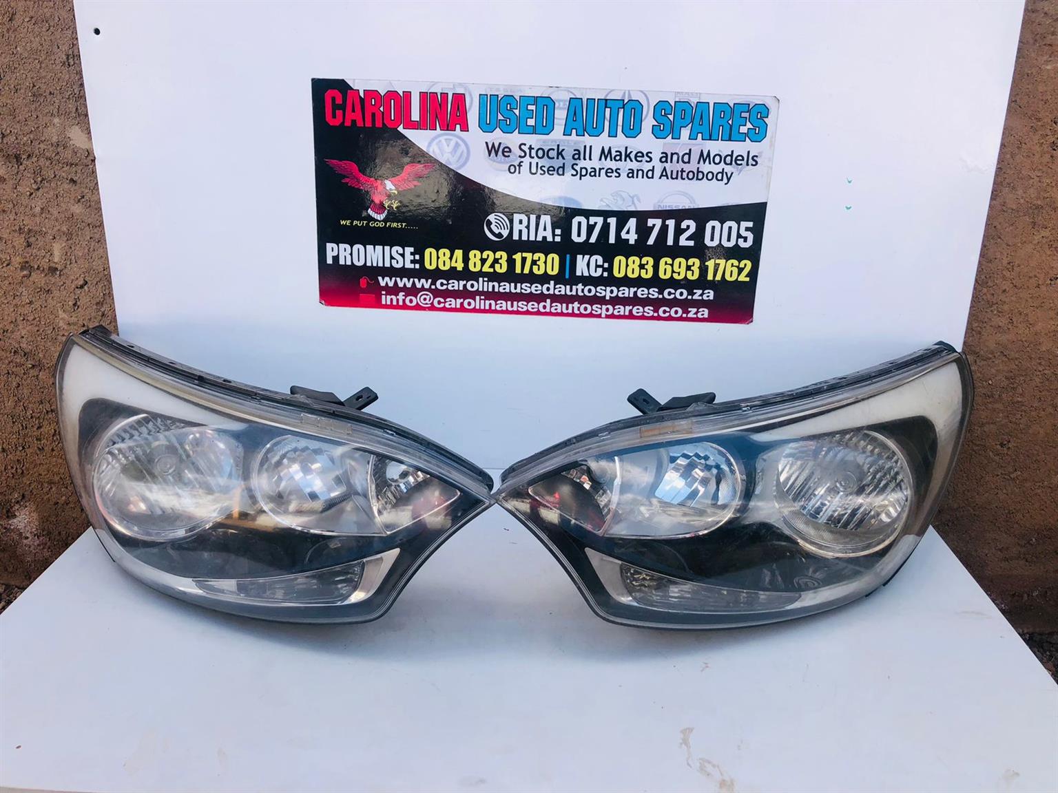 Kia Rio headlights (hatchback) - Private Seller Kia Rio headlights (hatchback) - Private Seller