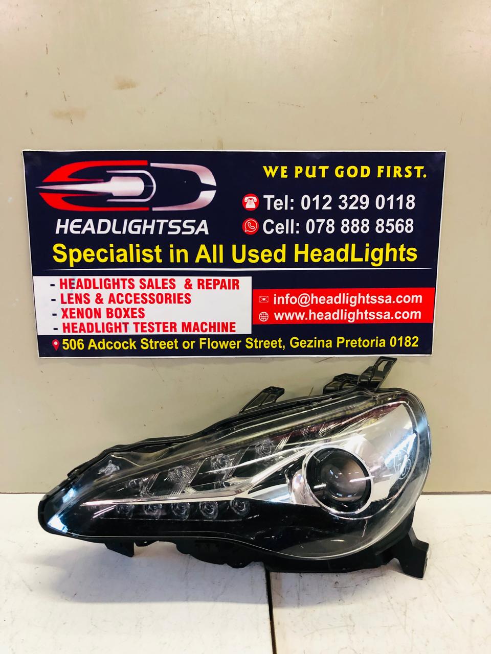 Toyota GT86 and Subaru BRZ left side Full LED headlight - Private Seller Toyota GT86 and Subaru BRZ left side Full LED headlight - Private Seller