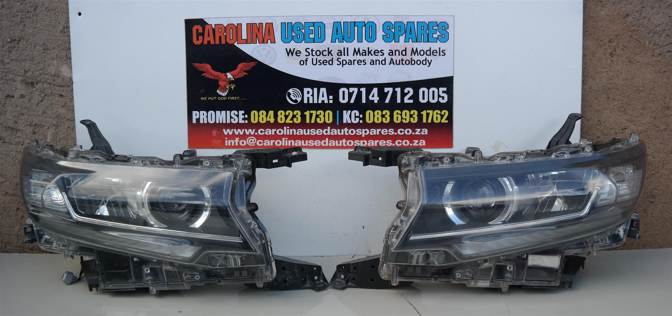 Toyota Prado FJ150 left and right side xenon headlights - Private Seller Toyota Prado FJ150 left and right side xenon headlights - Private Seller
