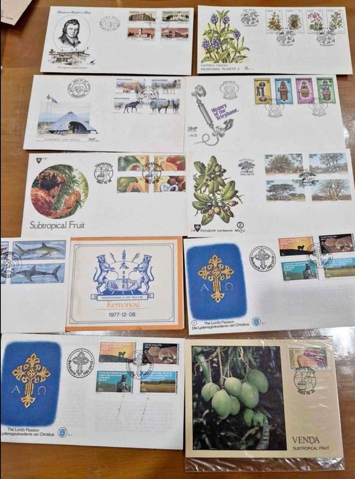 Eerste dag koeverte (R10) en seëls te koop Eerste dag koeverte (R10) en seëls te koop
