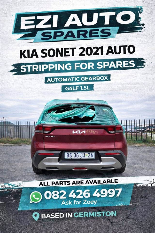 Kia Sonet new shape breaking for spares - Private Seller Kia Sonet new shape breaking for spares - Private Seller