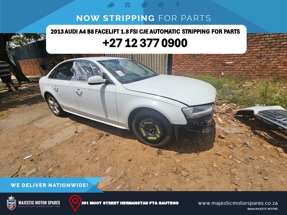 Audi A4 B8 1.8 FSI CJE stripping for spares second hand Audi A4 B8 1.8 FSI CJE - Private Seller Audi A4 B8 1.8 FSI CJE stripping for spares second hand Audi A4 B8 1.8 FSI CJE - Private Seller