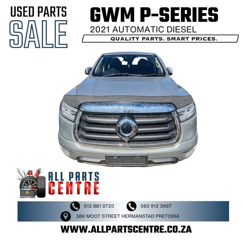 GWM P-Series 2021 Automatic Diesel Stripping for Spares - Private Seller GWM P-Series 2021 Automatic Diesel Stripping for Spares - Private Seller