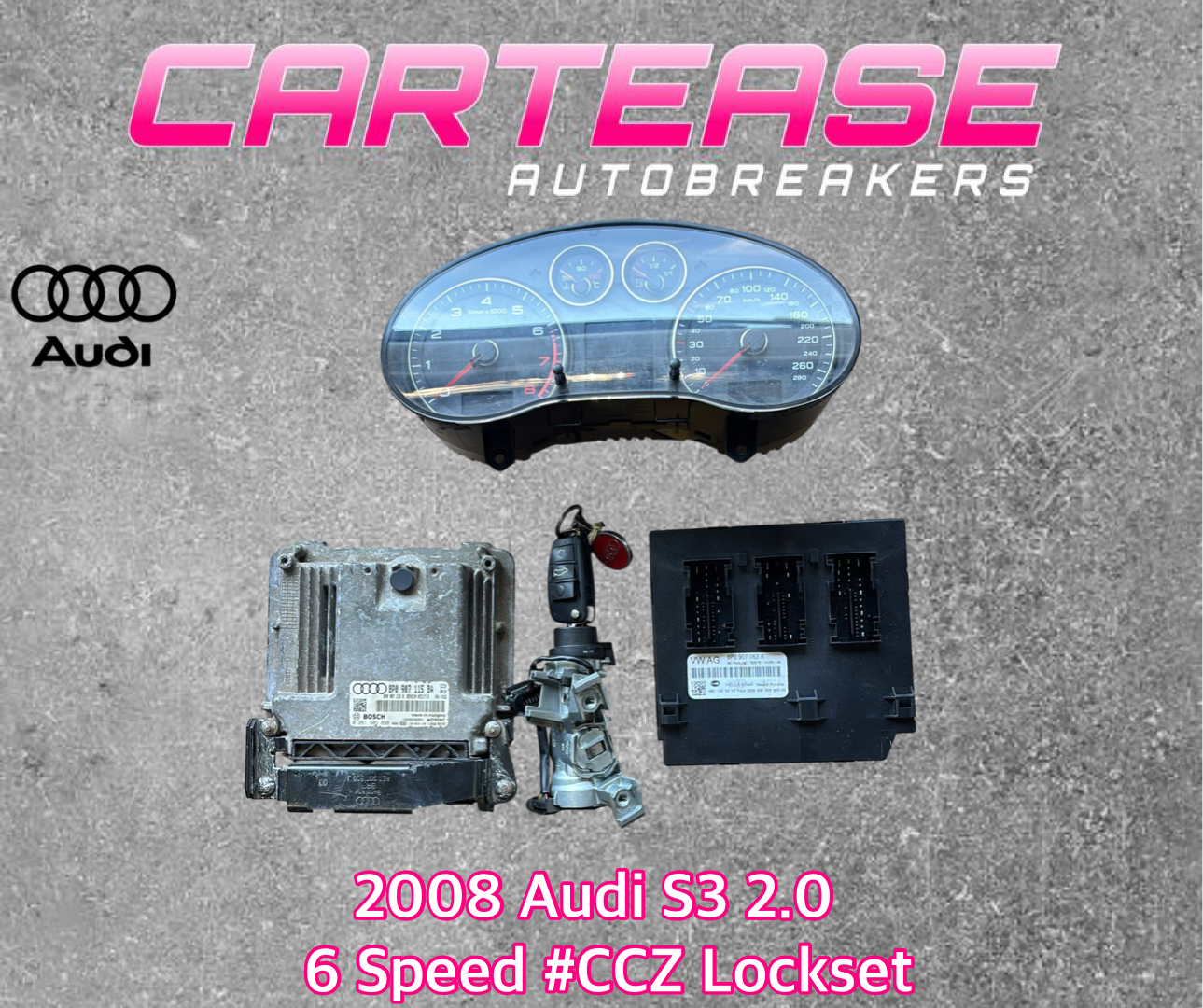 2008 Audi S3 2.0 6 Speed #CCZ Lockset For Sale - Private Seller 2008 Audi S3 2.0 6 Speed #CCZ Lockset For Sale - Private Seller