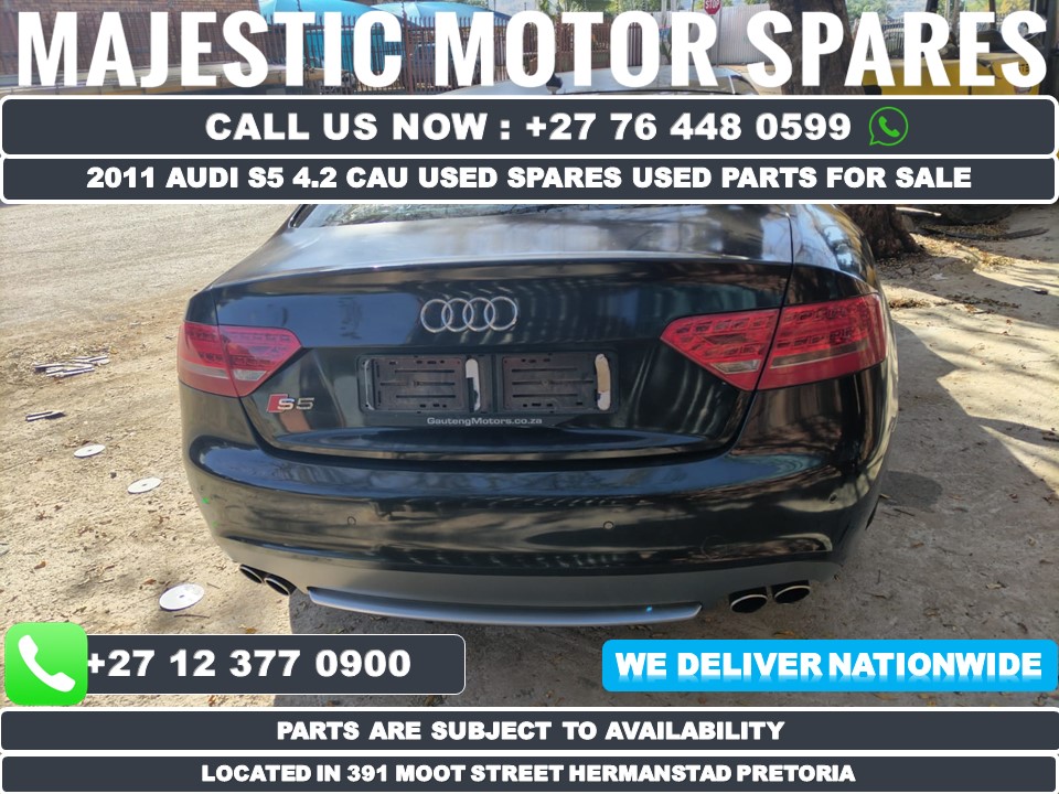 2011 Audi S5 4.2 petrol CAU parts spares used for sale -Black - Private Seller 2011 Audi S5 4.2 petrol CAU parts spares used for sale -Black - Private Seller