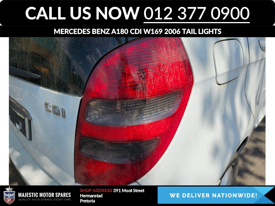 Benz A180 CDI 2006 W169 tail lights for sale - Private Seller Benz A180 CDI 2006 W169 tail lights for sale - Private Seller
