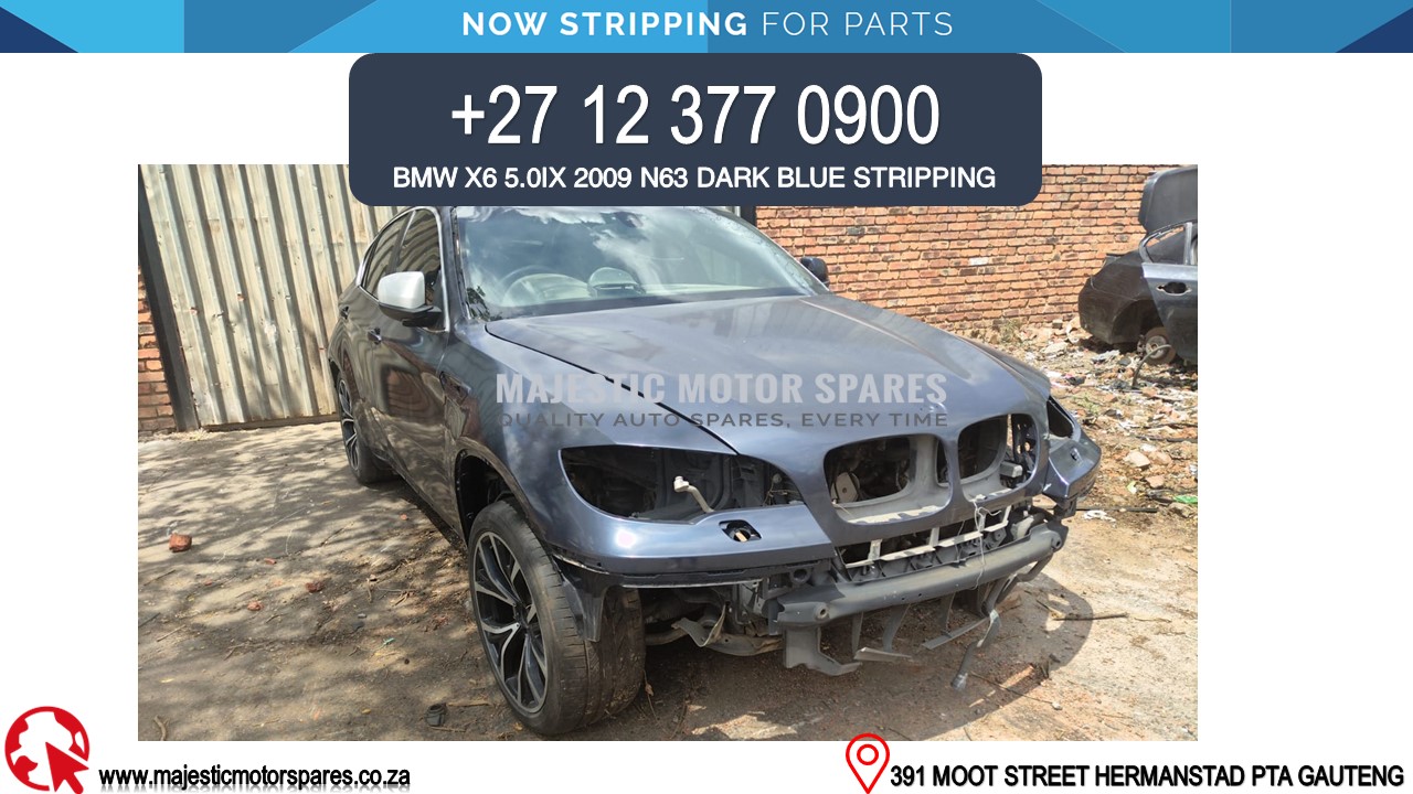Bmw X6 5.0IX 2009 breaking for spares parts for sale Bmw X6 5.0IX 2009 breaking for spares parts for sale