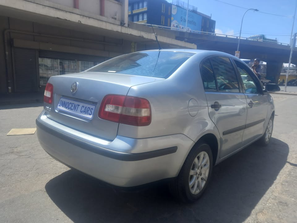 2008 POLO CLASSIC 1.4 PETROL, MANUAL TRANSMISSION, SILVER COLOUR, MILEAGE 176000KMS