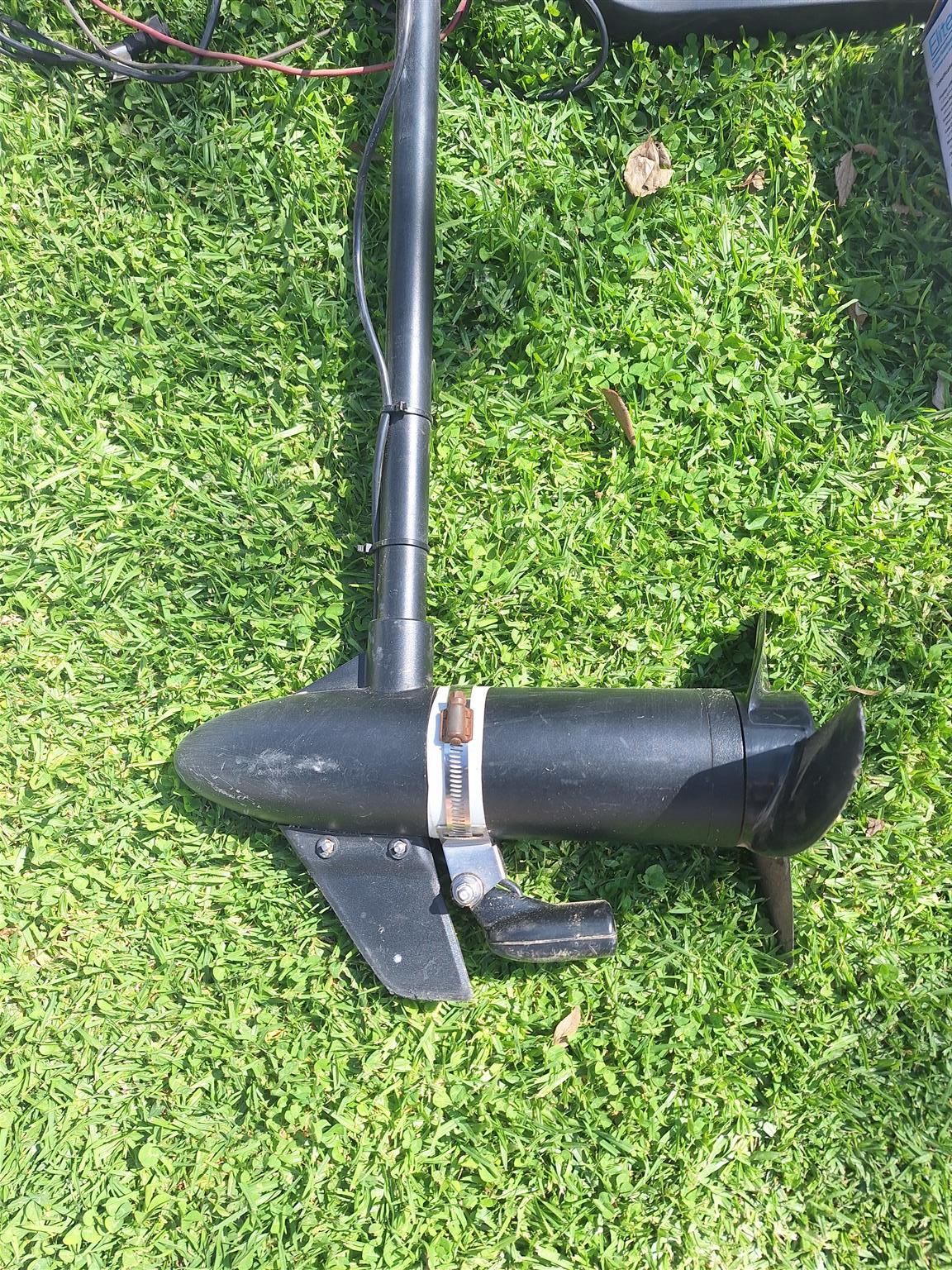 Inflatable boat with Fishfinder