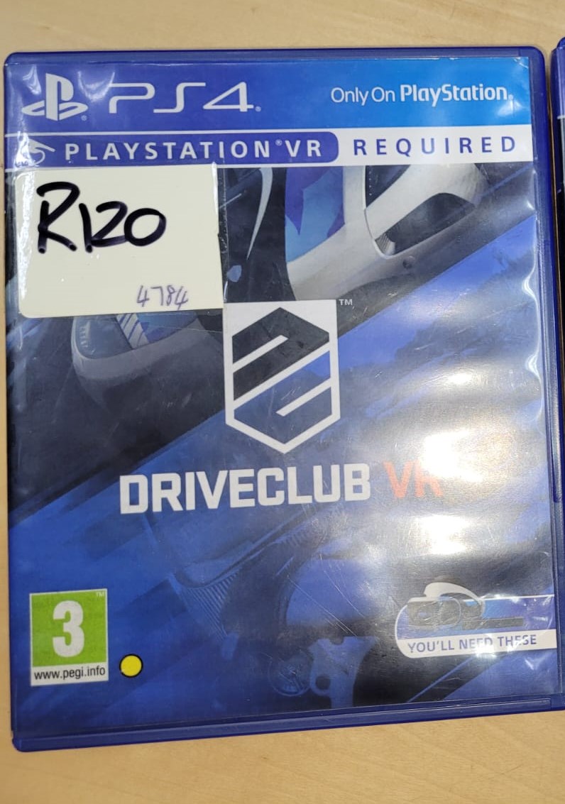 Driveclub vr ps4 hot sale