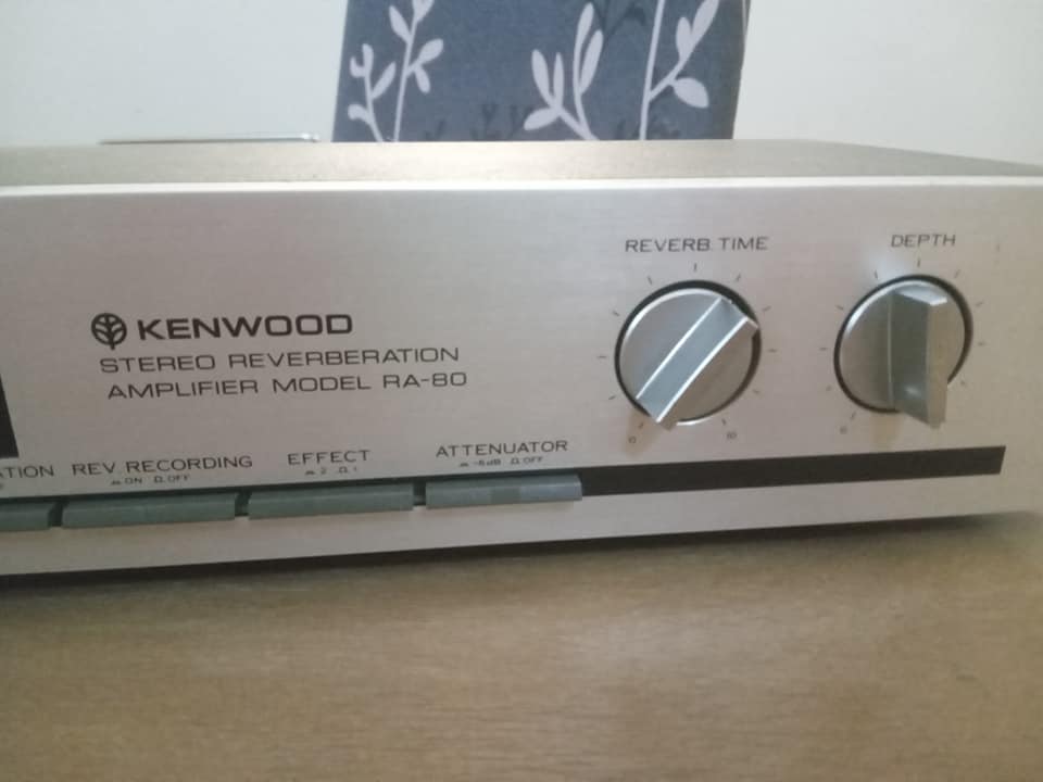 Kenwood RA80 reverberation amplifier